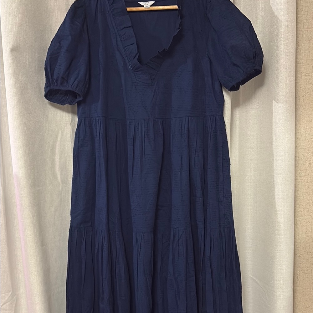 Elegant Navy Blue Dress